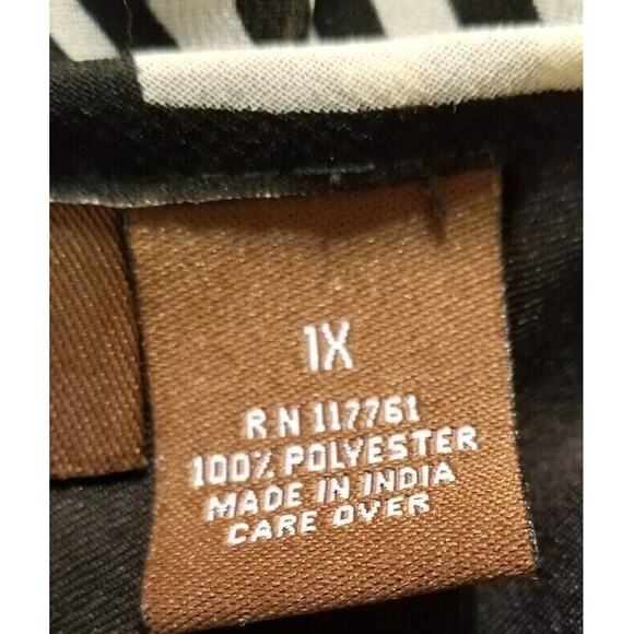 Speed Control New York Career Business V-Neck (Front & Back) Elastic Waist Sz 1X - Picture 6 of 7